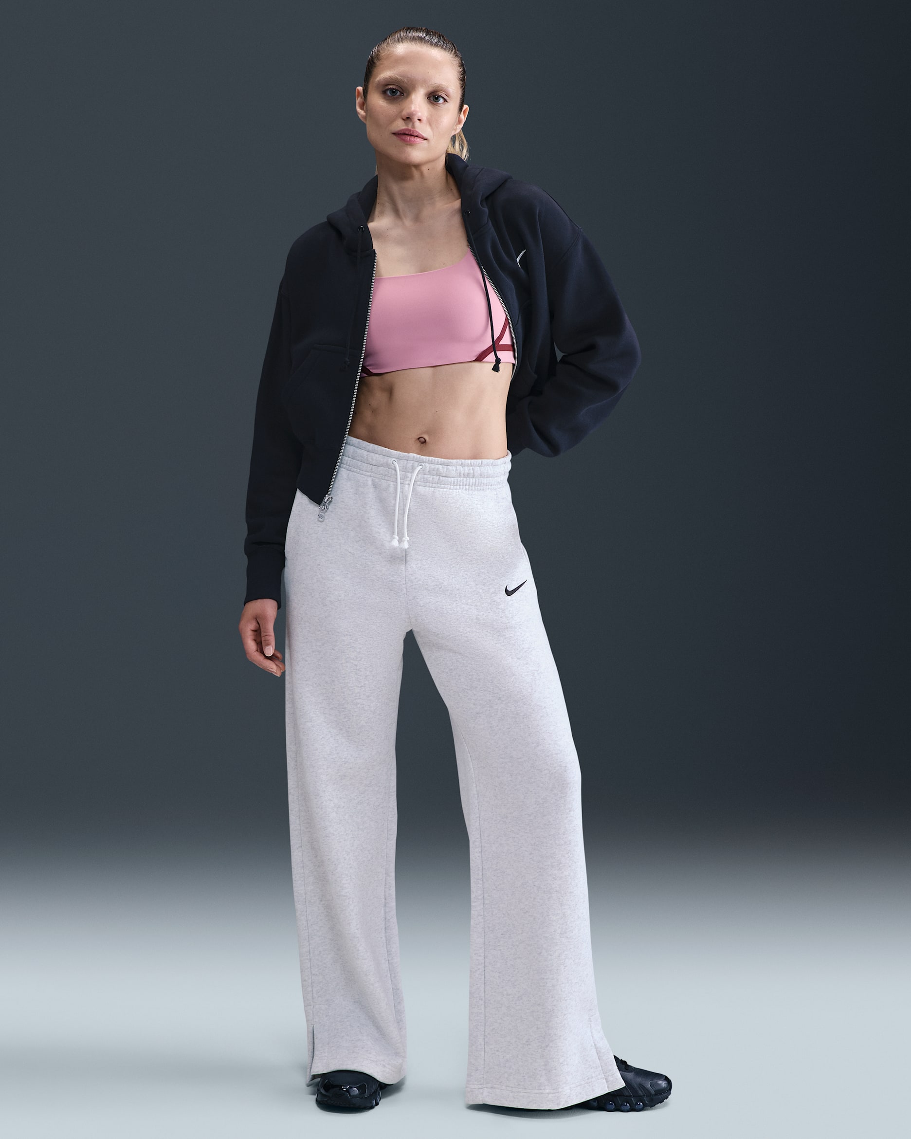 Nike Sportswear Phoenix Fleece Women's High-Waisted Wide-Leg Pants